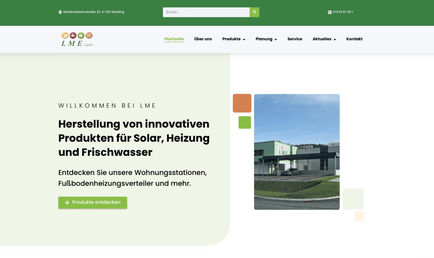 fridgegrow.com Website LME GmbH