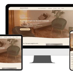 Webdesign und Umsetzung Psychotherapie Praxis Stöglehner