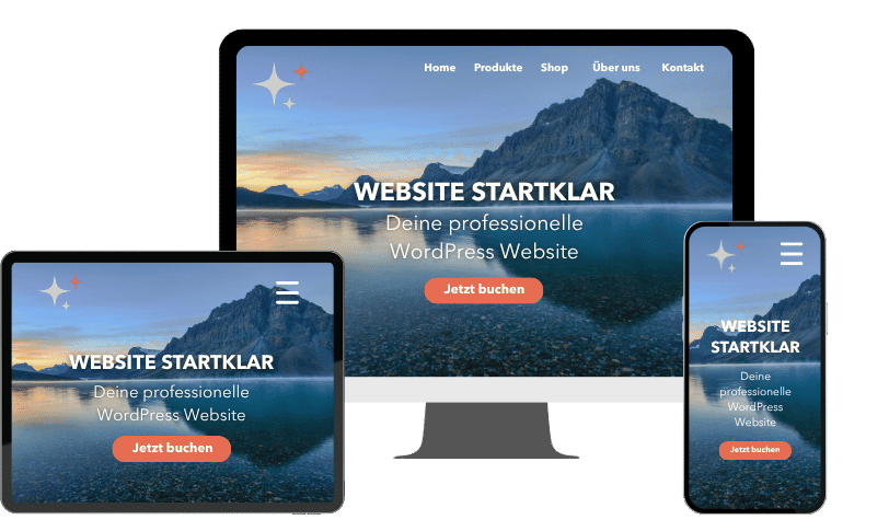 Website Paket WordPress Startklar